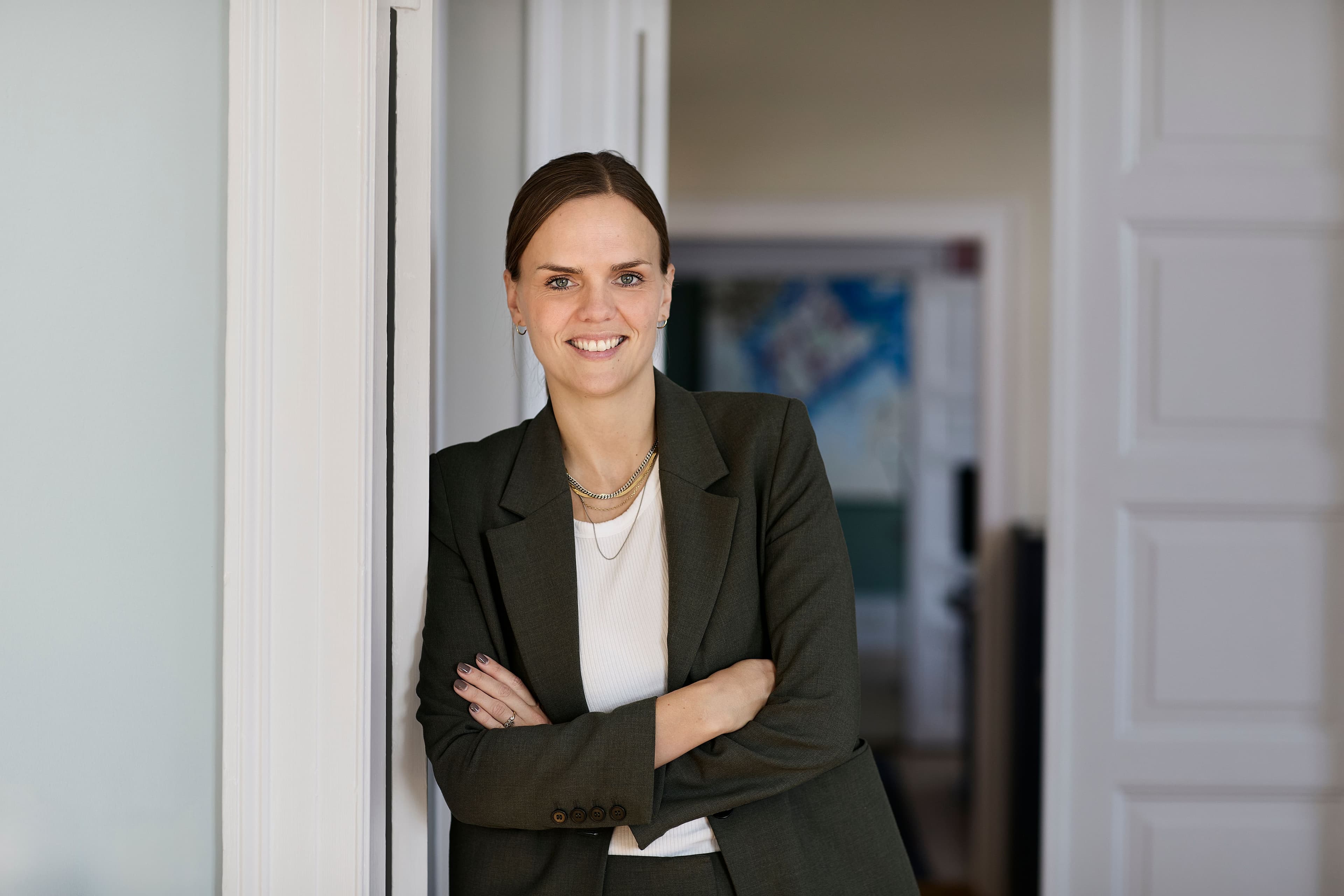 Porträt von Caroline Stage Olsen