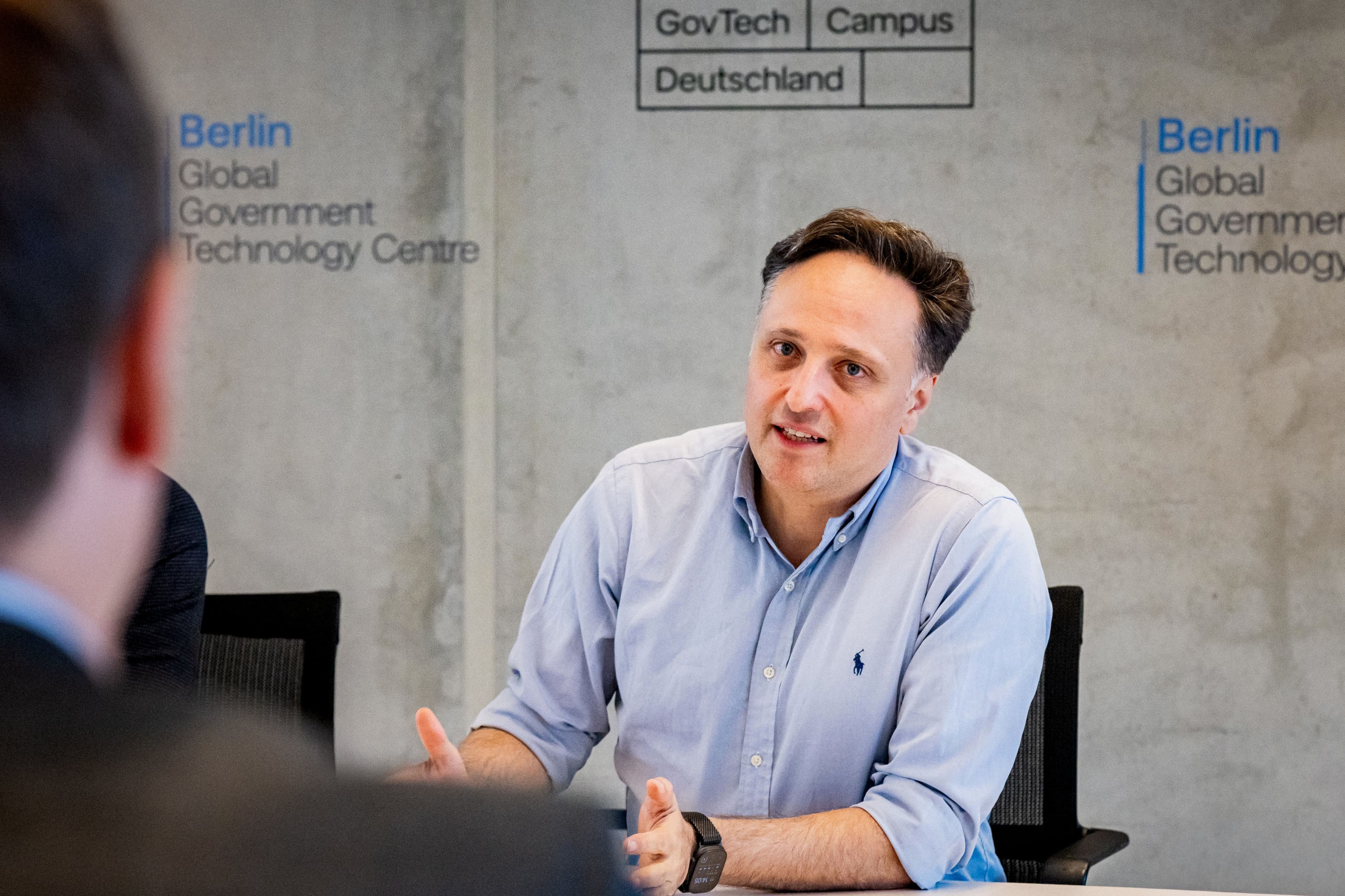 Ammar Alkassar, geschäftsführender Vorstand von Govtech Deutschland, im Gespräch